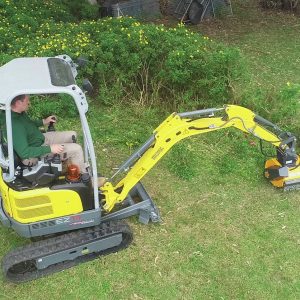 FEMAC T1 80 Hydraulic Flail Mower Mulcher for excavators