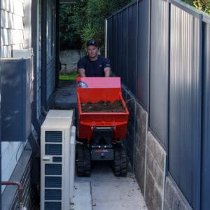 Slanetrac HT1000 Mini Site Dumper High Tipping Narrow Access machine